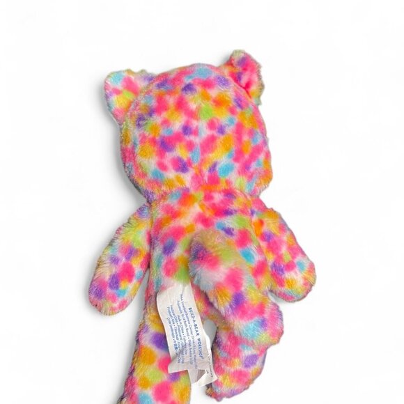 Build-A-Bear BAB Buddies 9" Rainbow Confetti Kitty Cat Plush - Picture 3 of 7